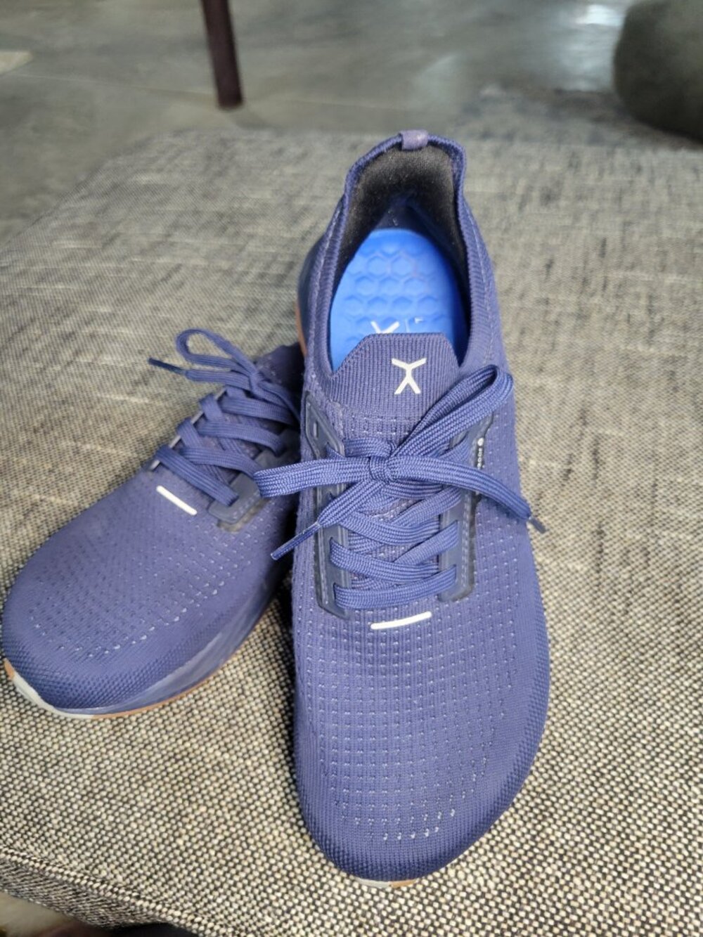 Flux Adapt Waterproof Runner Navy Gum Shoes Women's 8 Men's 6.5